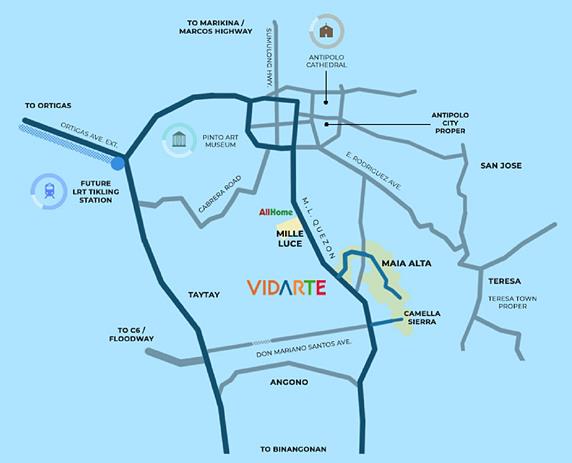 Vidarte Residences Condo for Sale in Antipolo Rizal